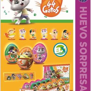 HUEVOS SORPRESA 44 GATOS