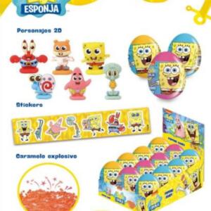 HUEVOS SORPRESA BOB ESPONJA
