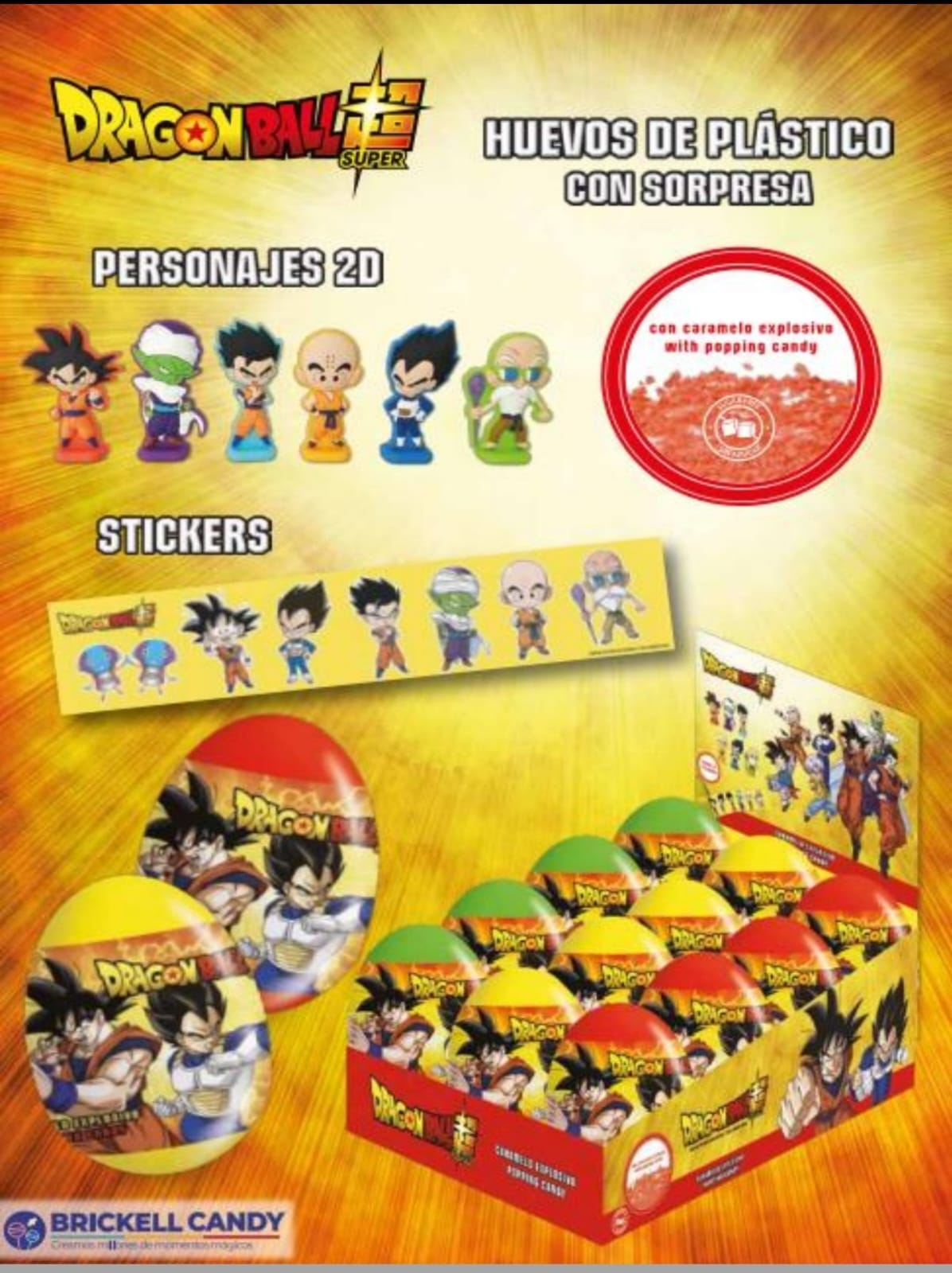 HUEVOS SORPRESA DRAGON BALL