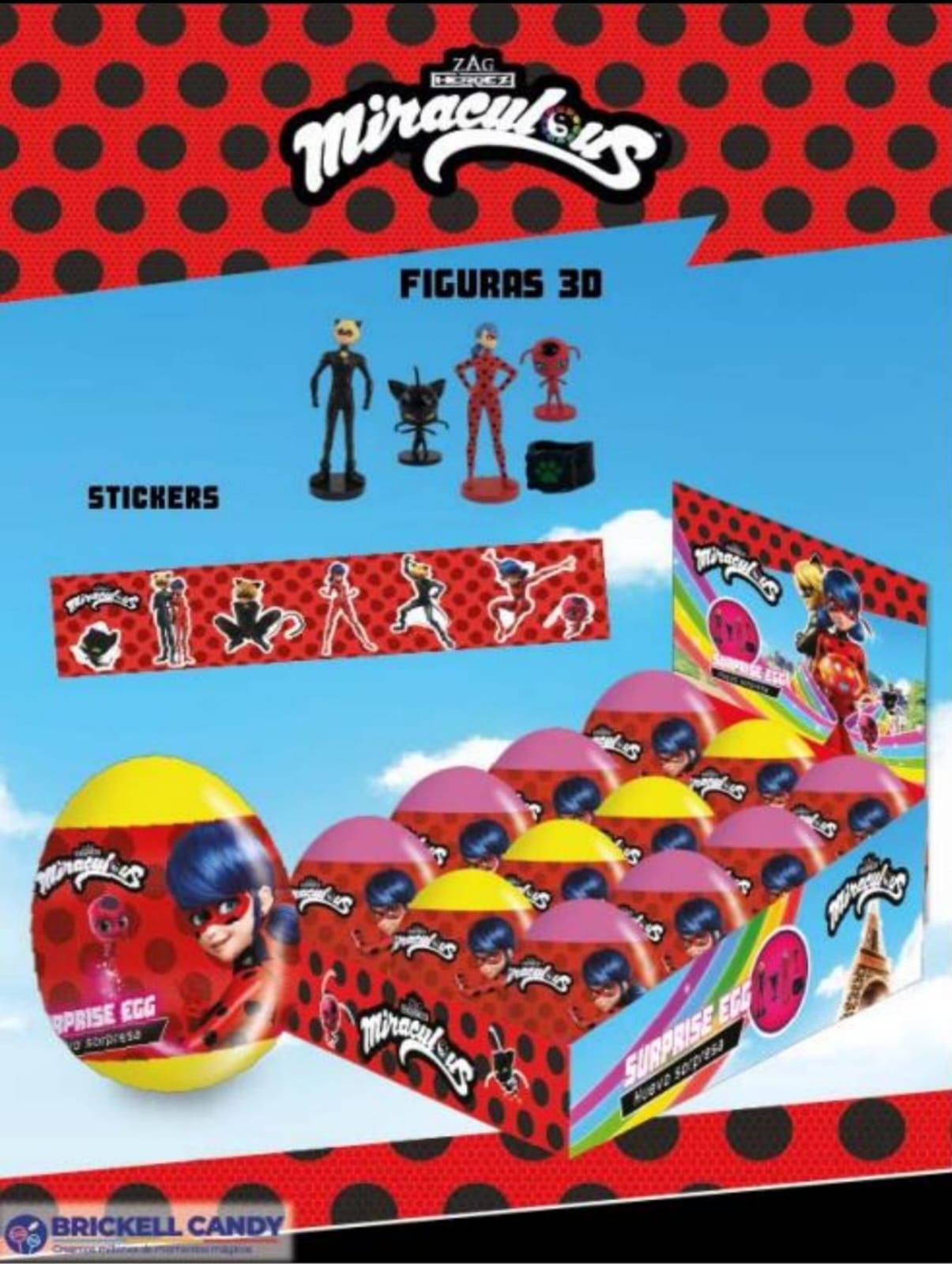 HUEVOS SORPRESA LADY BUG