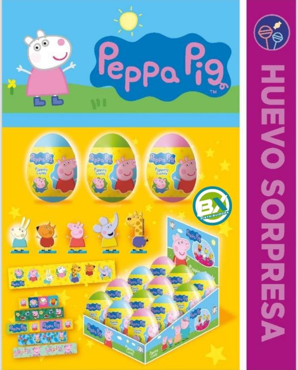 HUEVOS SORPRESA PEPPA PIG