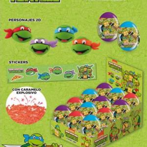 HUEVOS SORPRESA TORTUGAS NINJA