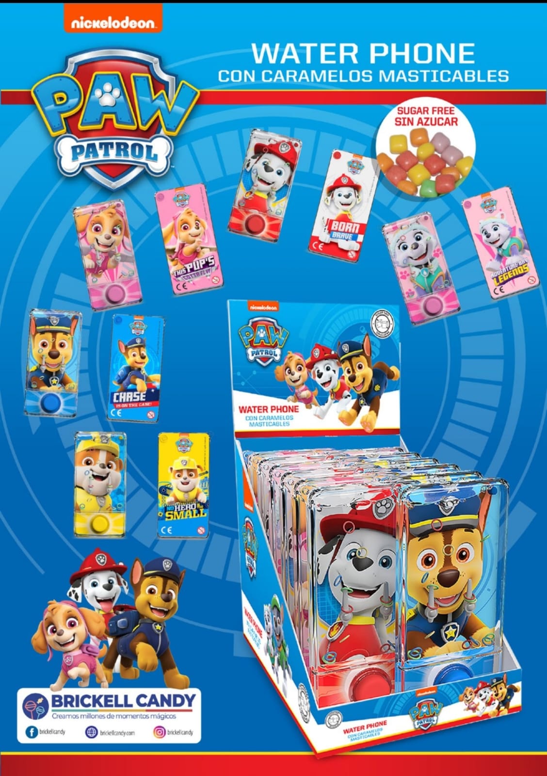 JUEGO DE AGUA PAW PATROL