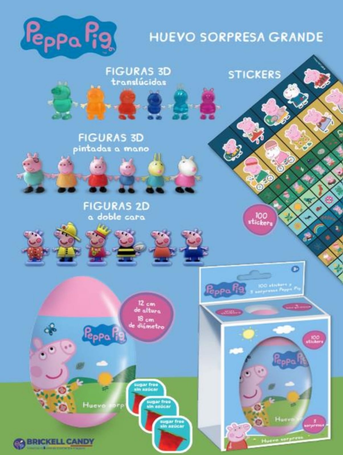 MAXI HUEVO SORPRESA PEPPA PIG