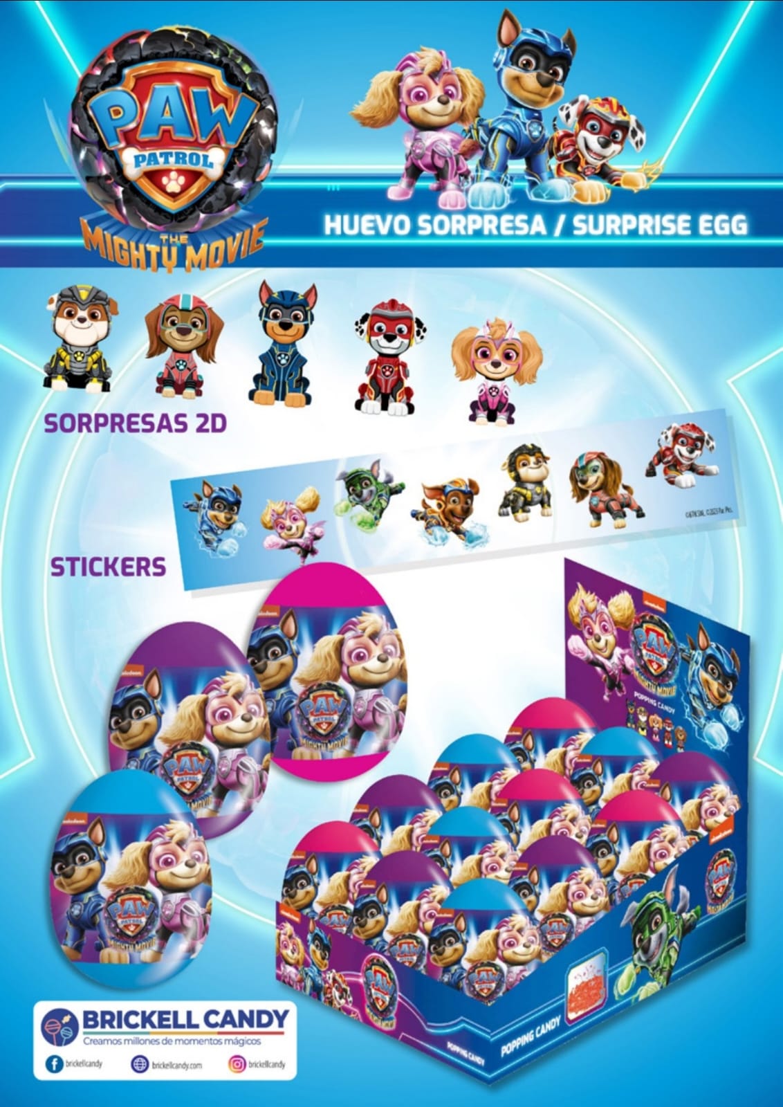 HUEVOS SORPRESA PAW PATROL