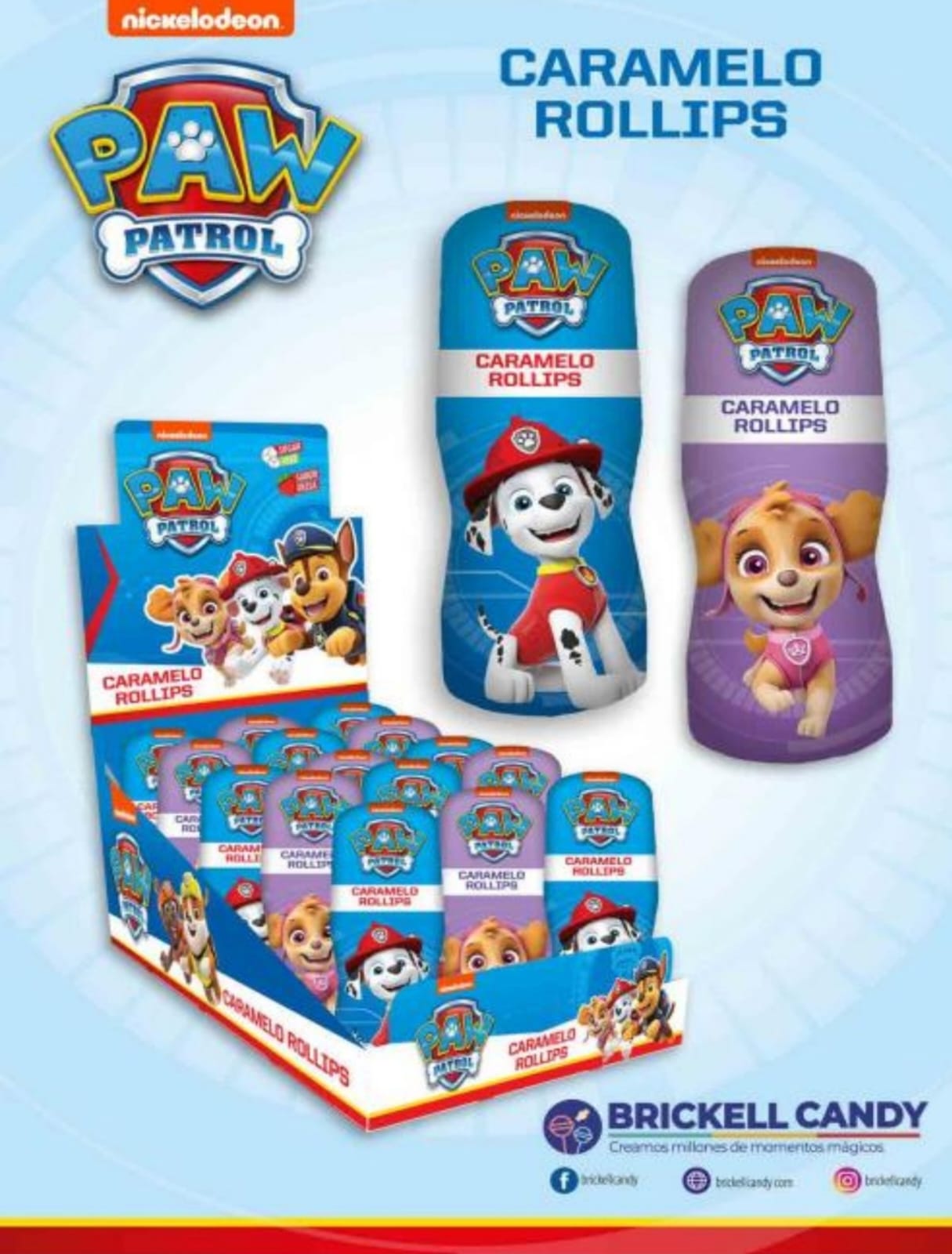 CARAMELO LIQUIDO ROLON PAW PATROL