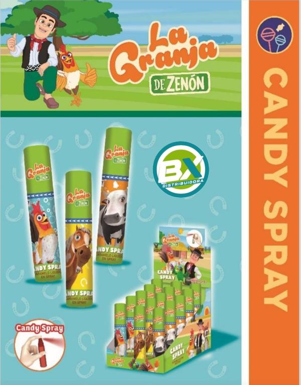 CARAMELO LIQUIDO SPRAY LA GRANJA DE ZENON