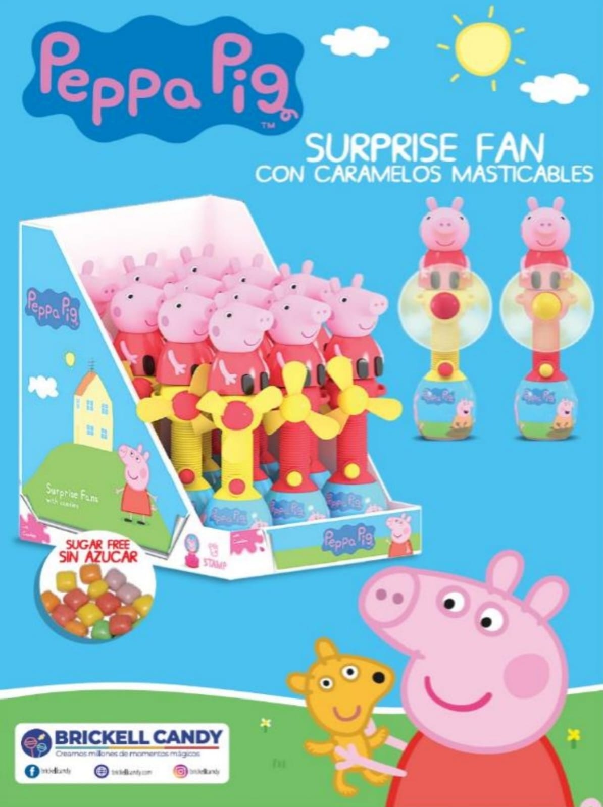 VENTILADORES DE PEPPA PIG