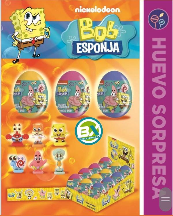 HUEVOS SORPRESA BOB ESPONJA