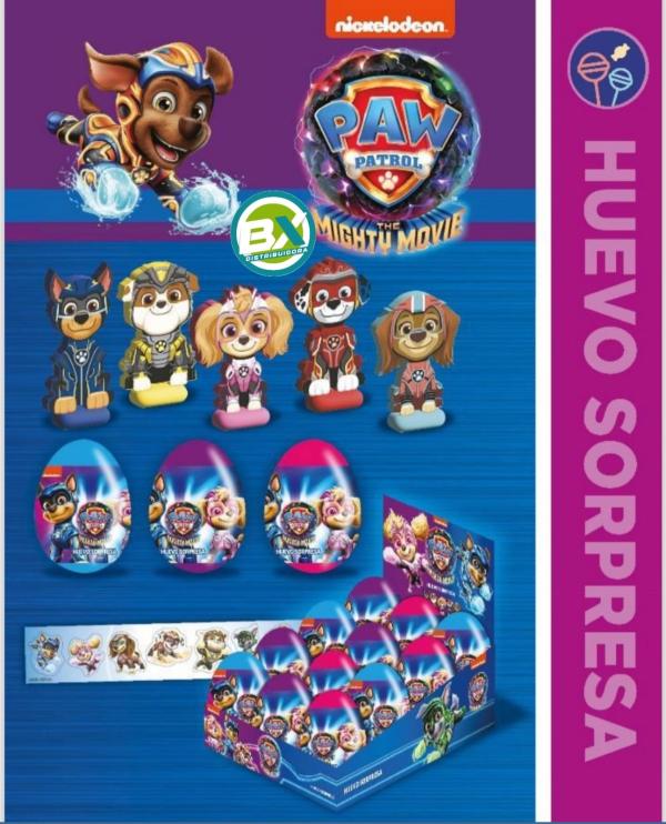 HUEVOS SORPRESA PAW PATROL
