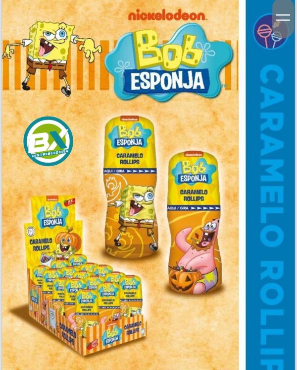 CARAMELO LIQUIDO ROLON BOB ESPONJA