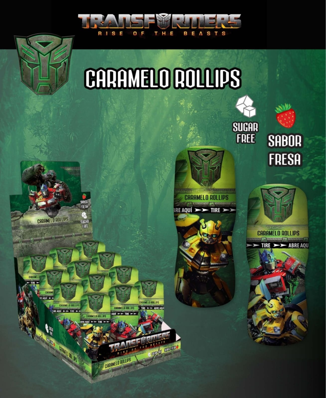 CARAMELO LIQUIDO ROLON TRANSFORMERS