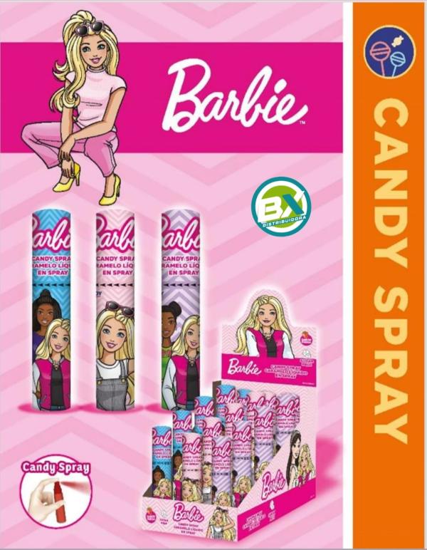 CARAMELO LIQUIDO EN SPRAY BARBIE