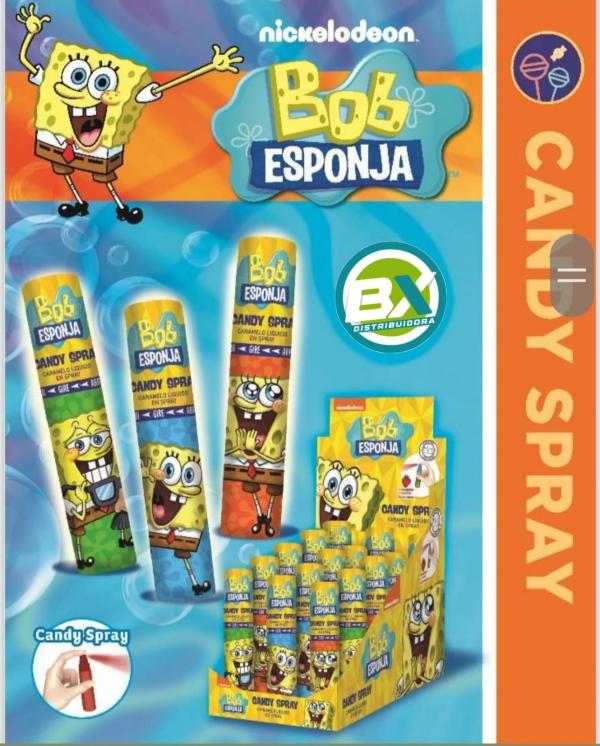 CARAMELO LIQUIDO SPRAY BOB ESPONJA