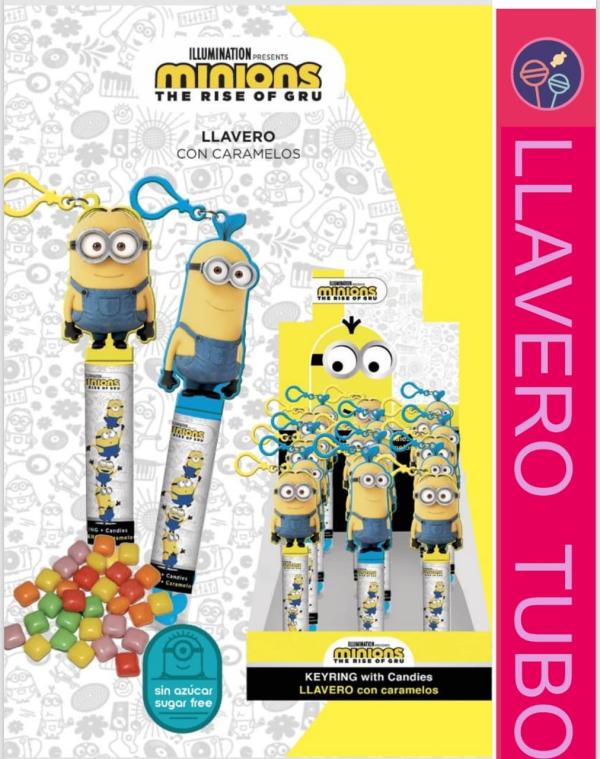 LLAVERO TUBO MINIONS