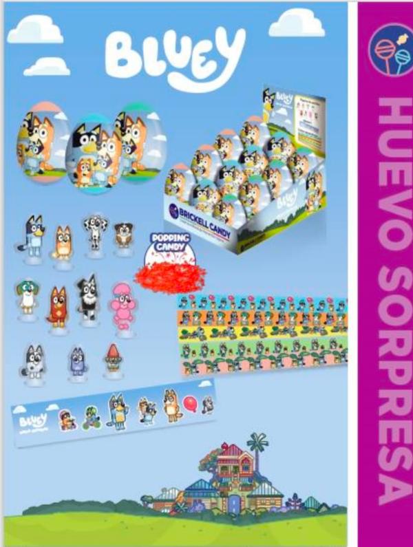 HUEVOS SORPRESA BLUEY